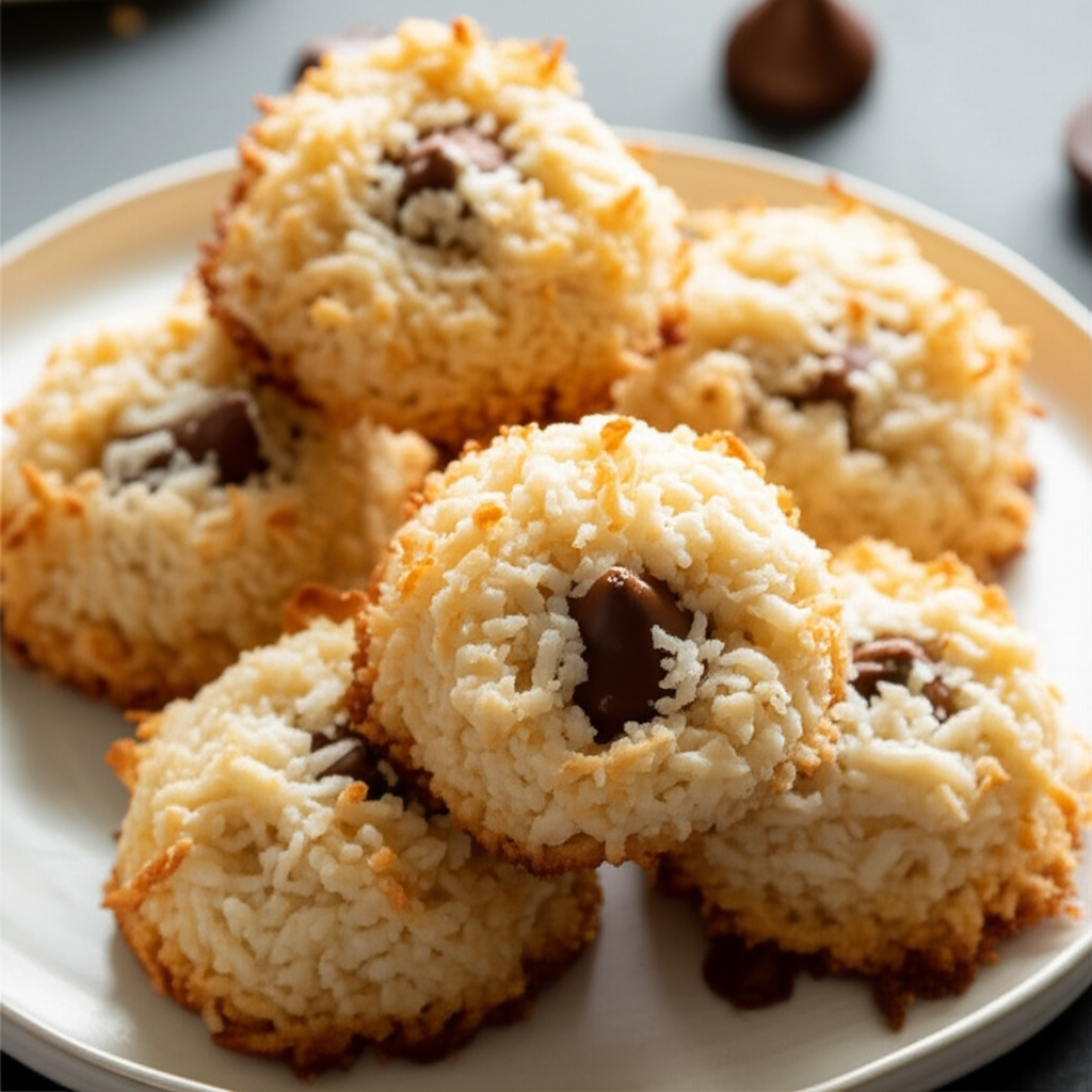 Almond Joy Macaroons image