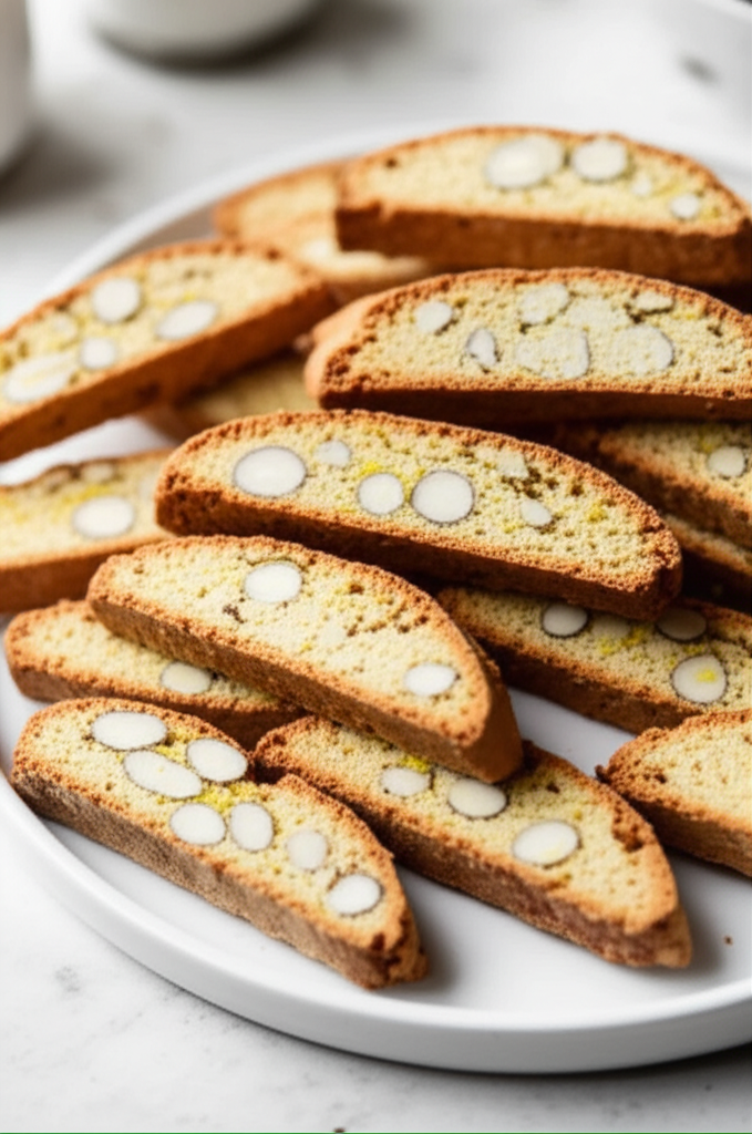Almond Lemon And Anise Biscotti image