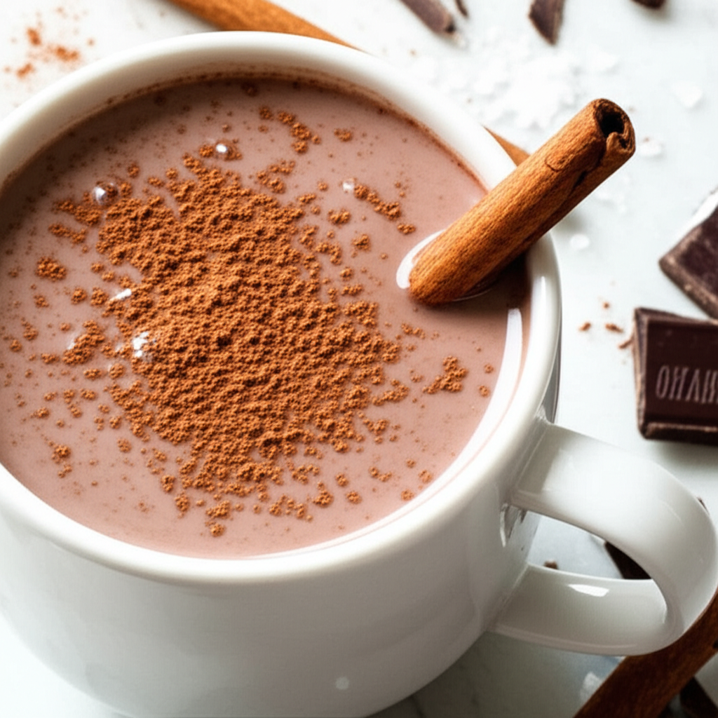 Almond Milk Hot Chocolate Martha Stewart image
