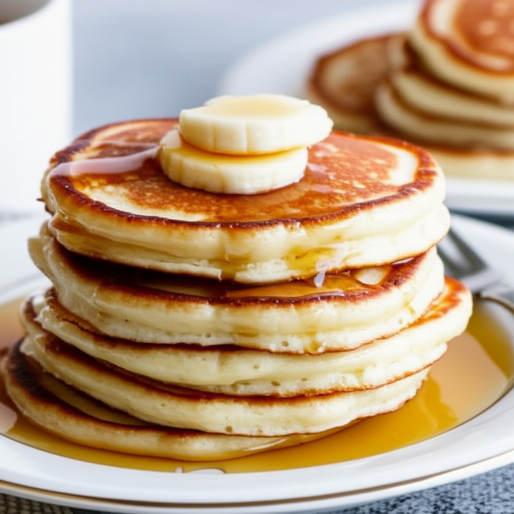 Almond Milk Pancakes image