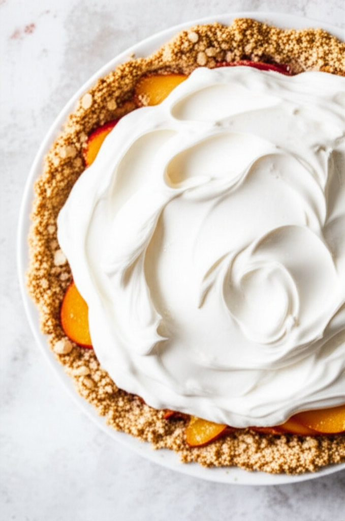 Almond Peachy Pie image