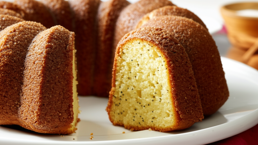 Almond Poppy Seed Cake image