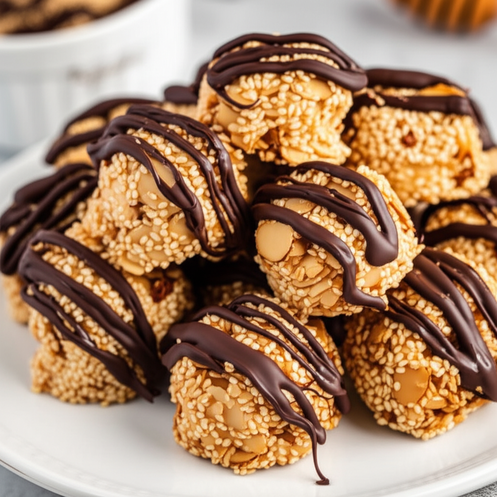 Almond Sesame Mounds image