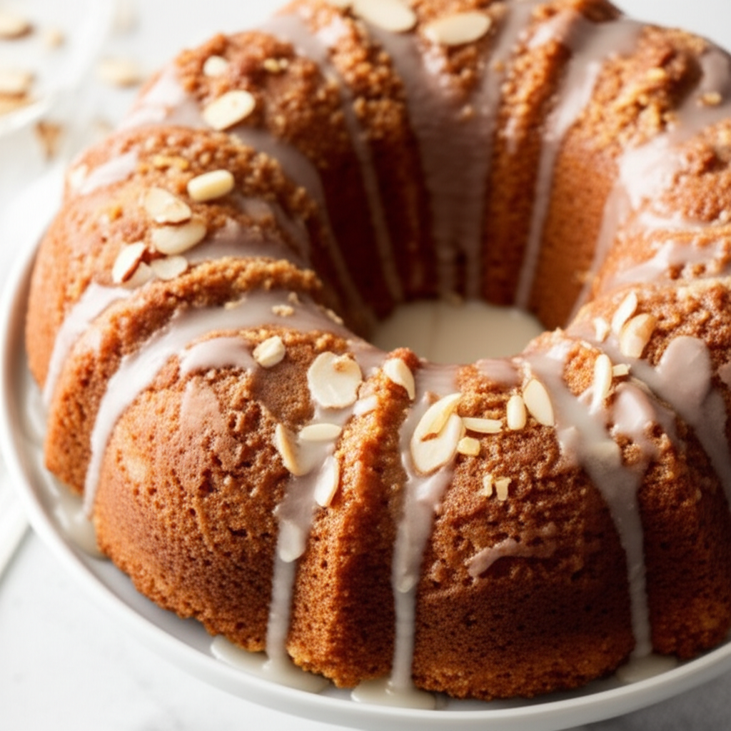 Almond Sherry Bundt Cake image