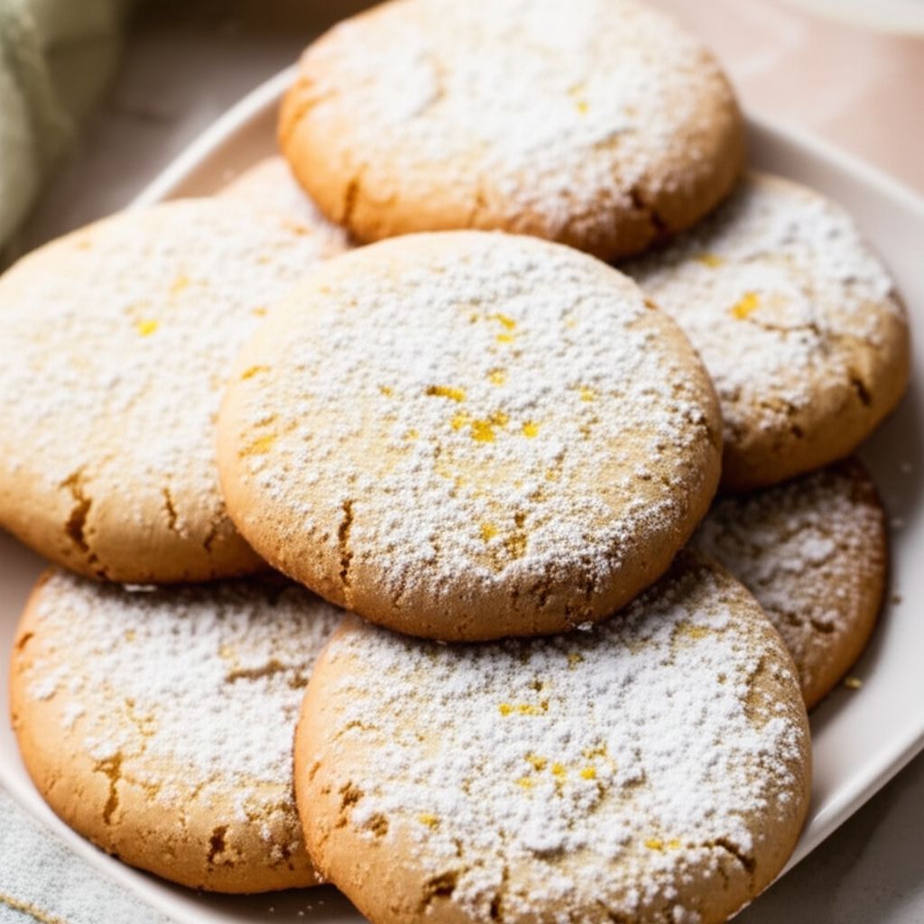 Almond Shortbread Cookies image