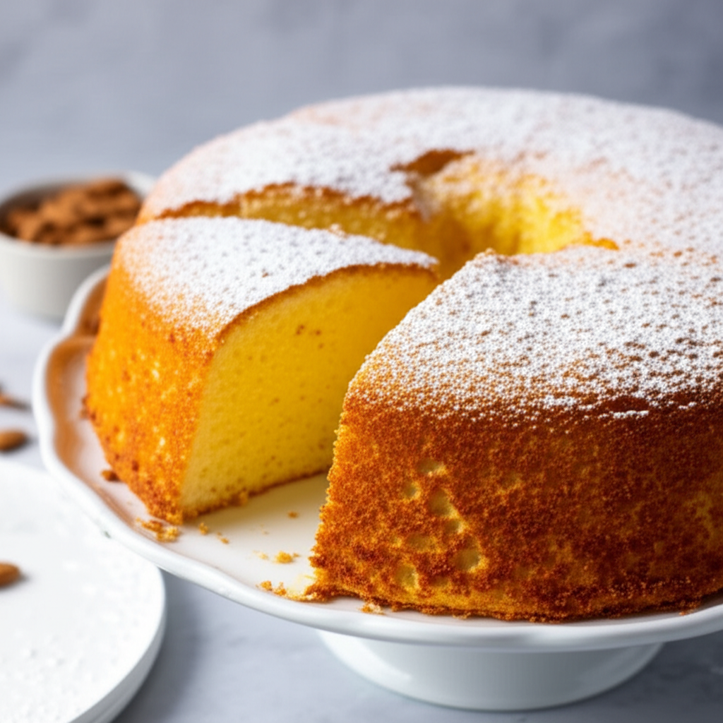 Almond Sponge Cake image
