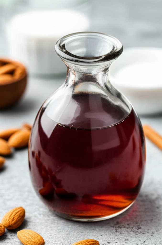 Almond Syrup For Flavored Coffee image