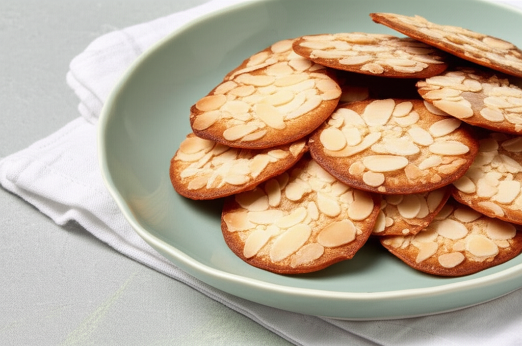 Almond Tile Cookies image