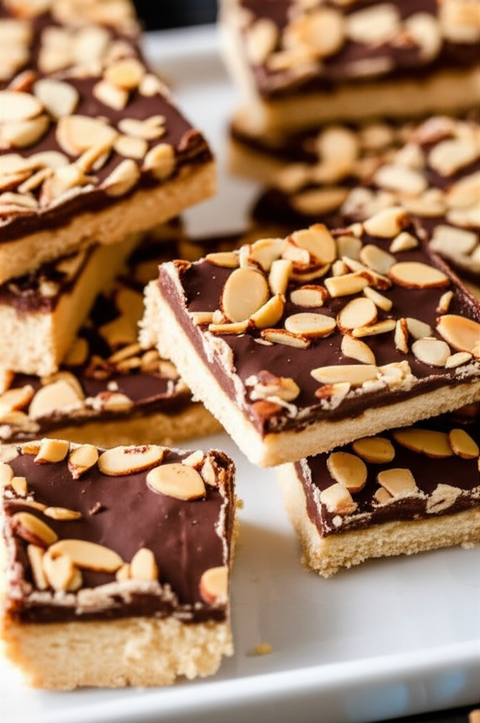 Almond Toffee Bars image