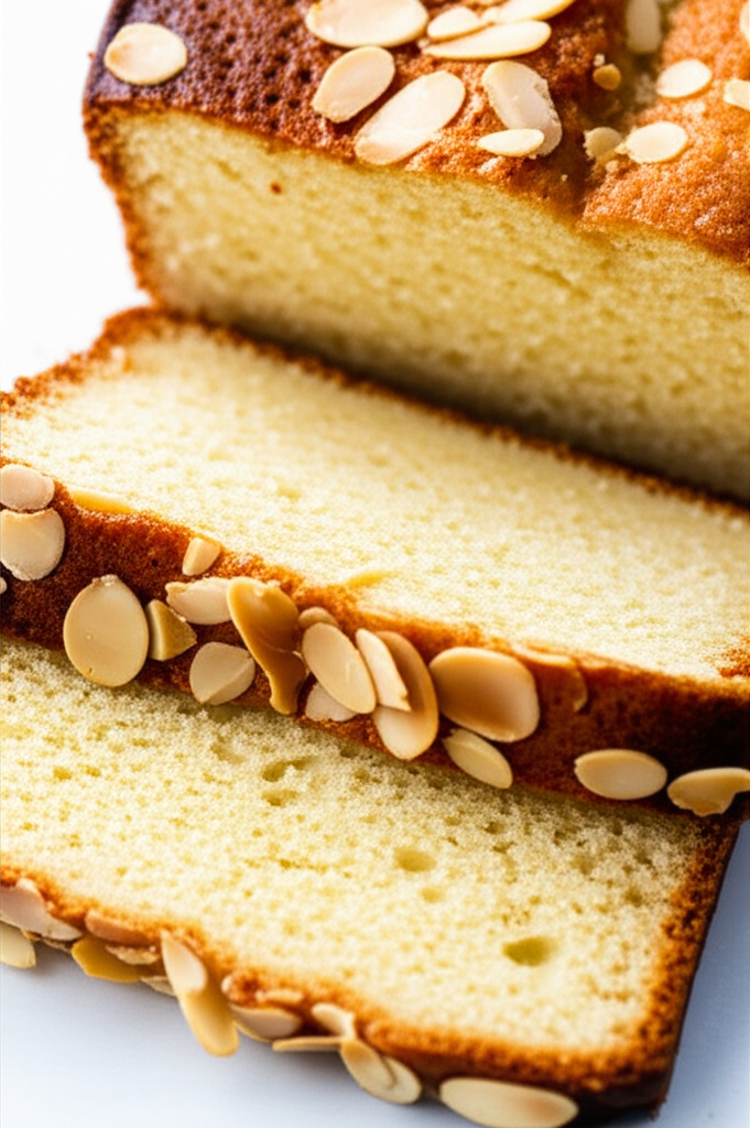 Almond Vanilla Yogurt Loaf image
