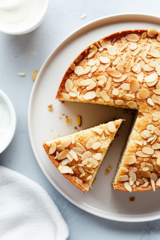 Almond Yogurt Cake image