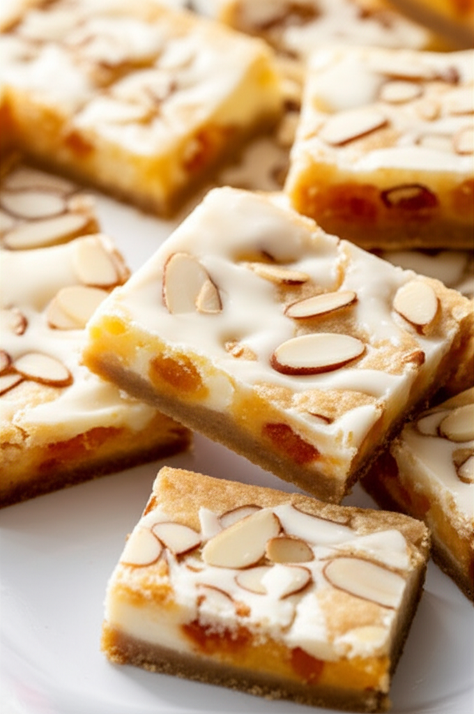 Almond Apricot And White Chocolate Decadence Bars Cookie Mix image