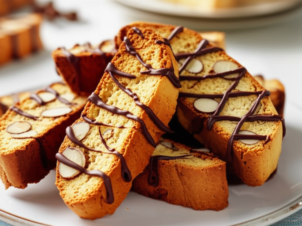 Almond Anise Biscotti image
