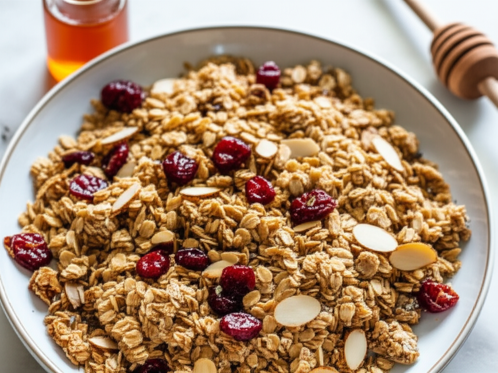 Almond Cherry Lavender Crunch image