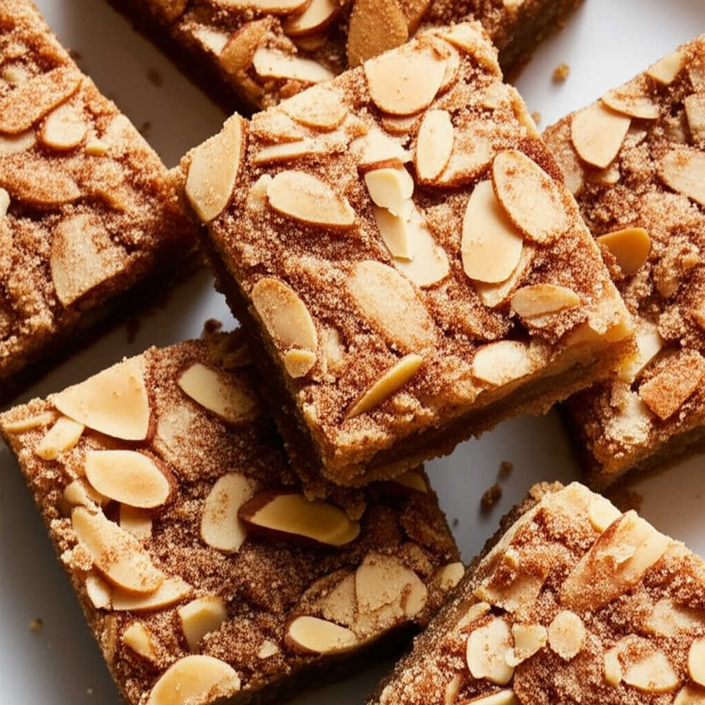 Almond Cinnamon Bars image