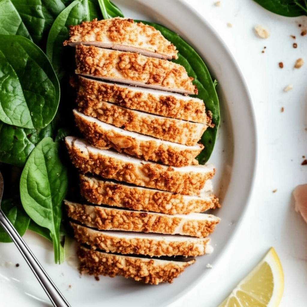 Almond Crusted Chicken Breast image