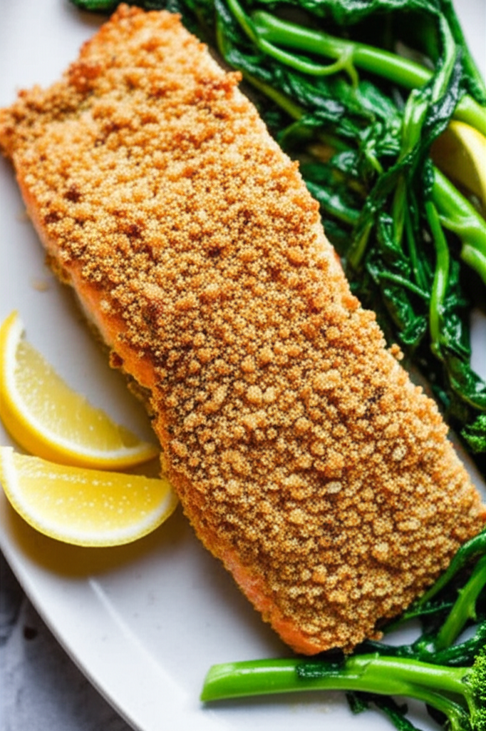 Almond Crusted Salmon image
