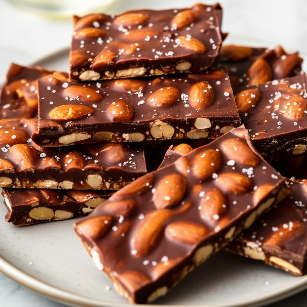 Almond Encrusted English Toffee image