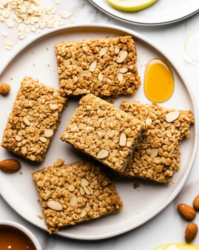 Almond Oat Bars image