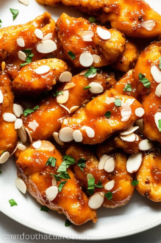 Almond Orange Chicken image