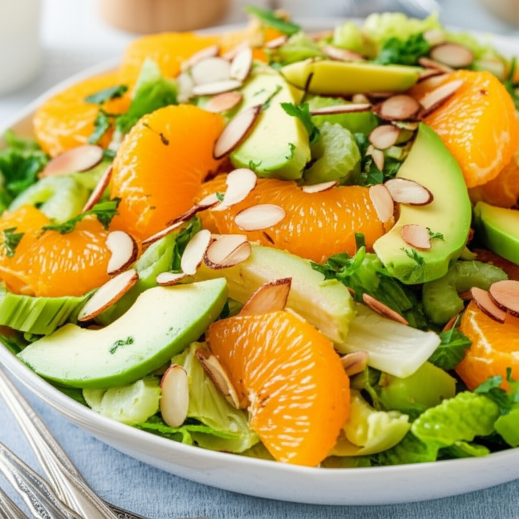 Almond Orange Tossed Salad image