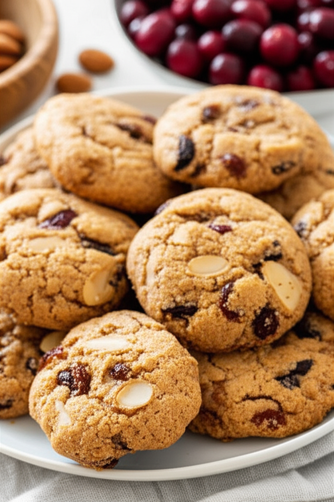 Almond Raisin Winter Cookies image