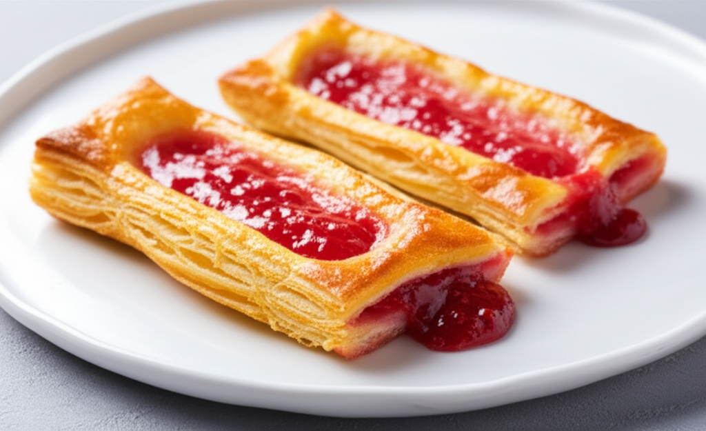 Almond Raspberry Jalousie image
