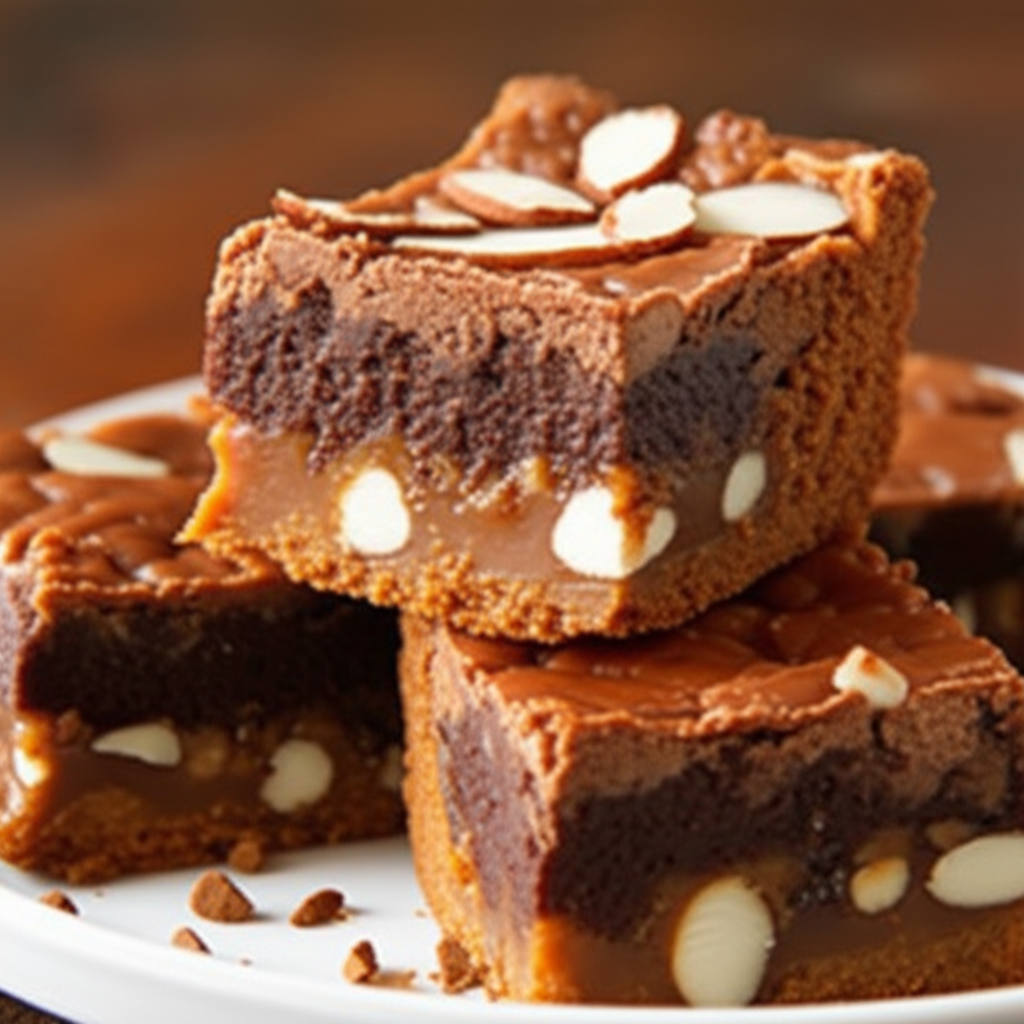 Almond Toffee Mocha Squares image