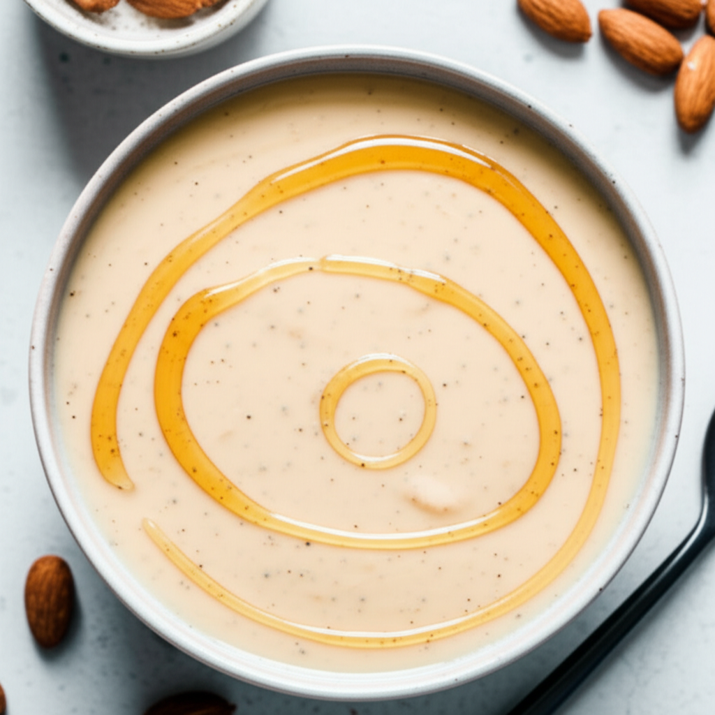 Almond Vanilla Pudding image