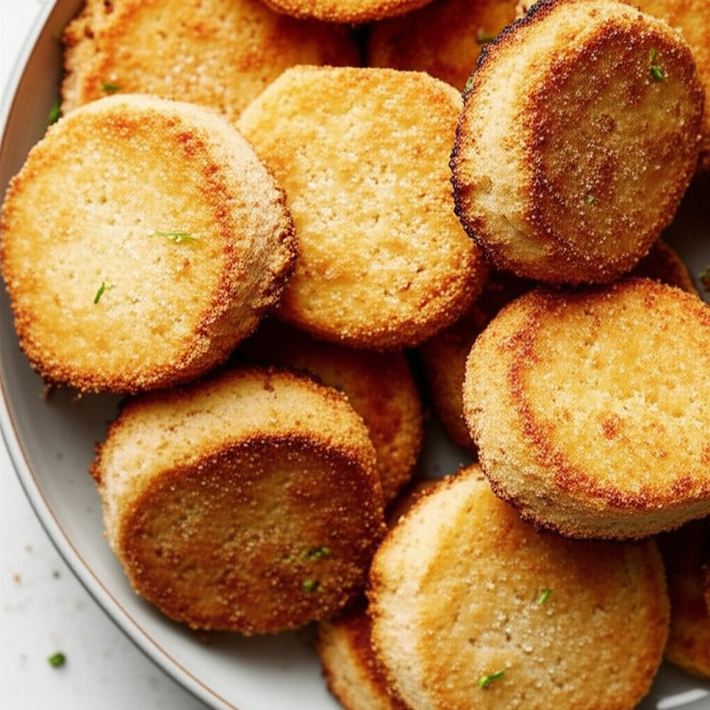 Almond Cheese Rounds Low Carb image