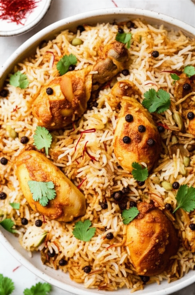 Almost Core Chicken Biryani image