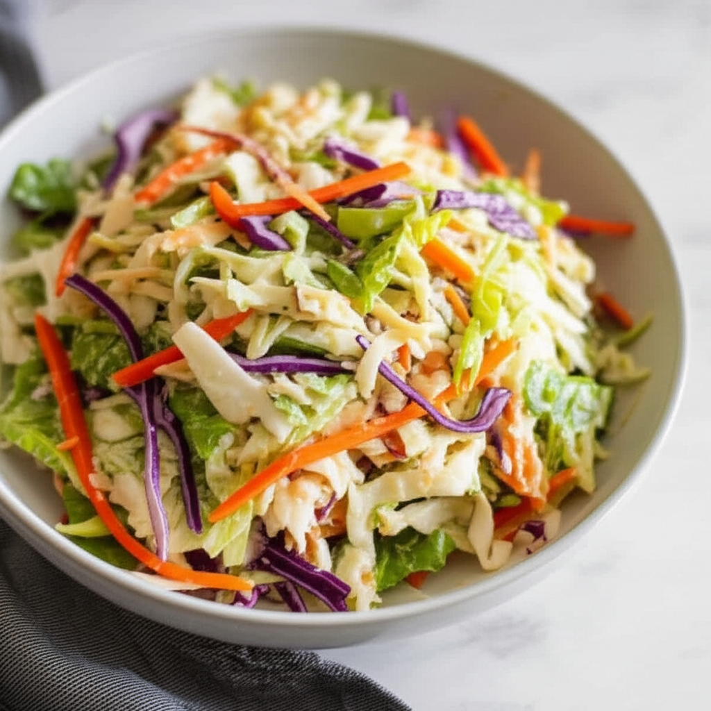 Almost Fat Free Asian Cole Slaw image