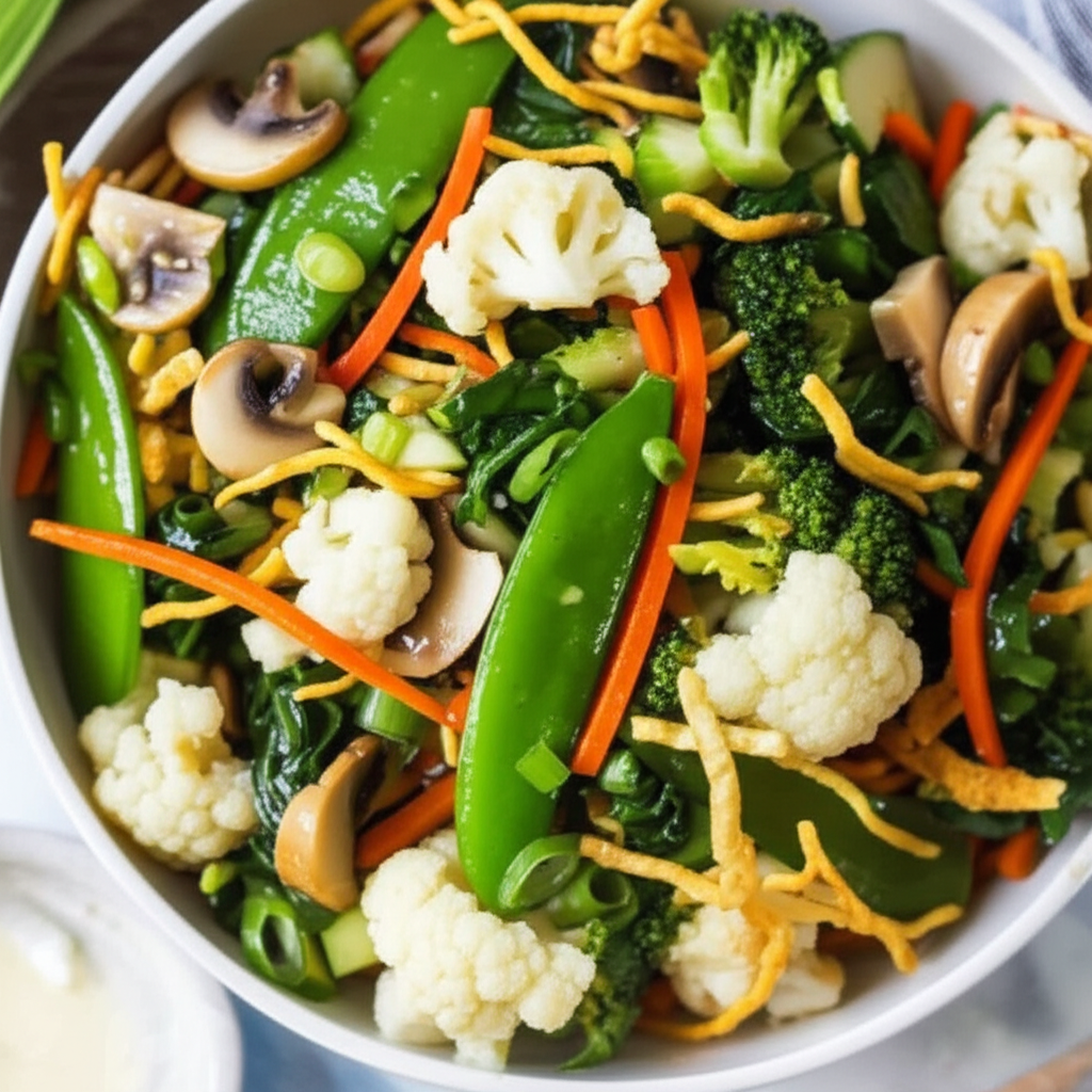 Almost Fat Free Chinese Salad image