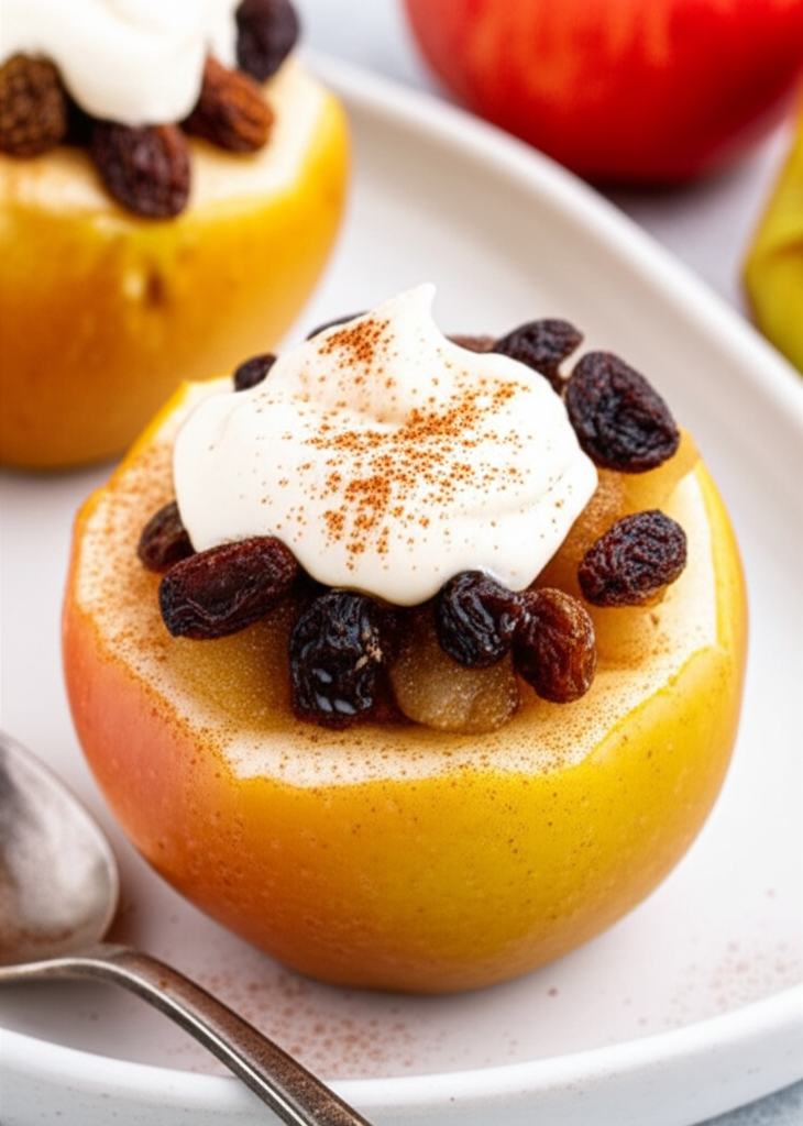 Almost Instant Baked Apple image