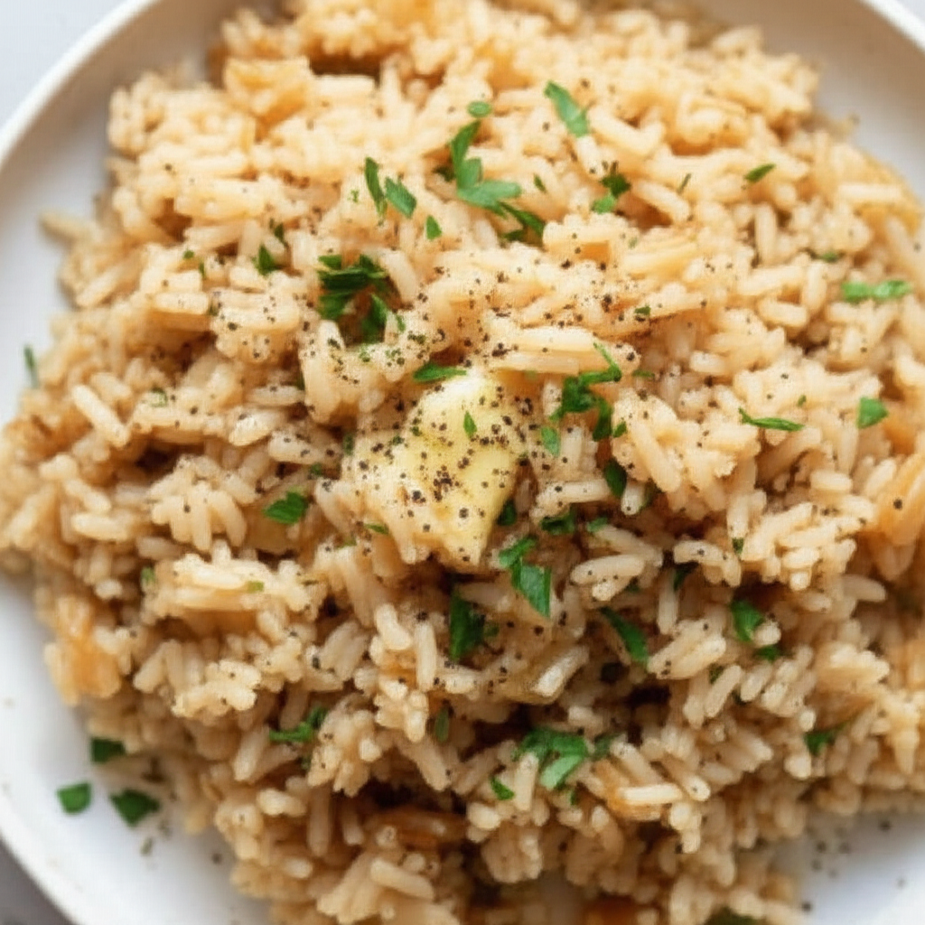 Almost Instant Onion Rice image