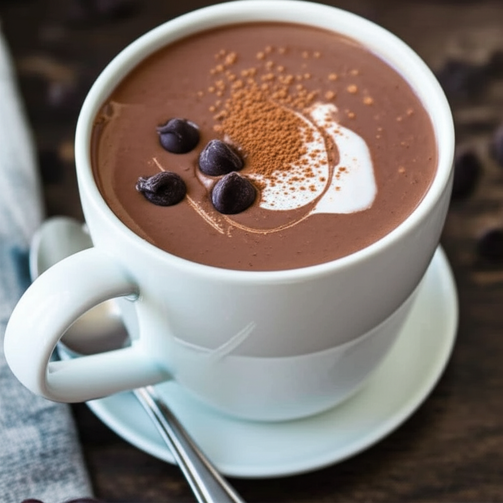 Healthified Decadent Hot Chocolate image