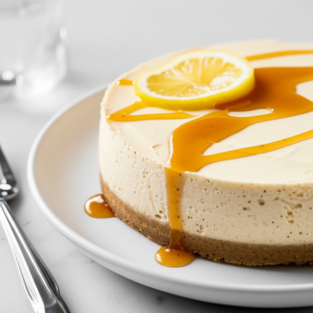 Almost No Sugar Added Cheesecake Very Good image