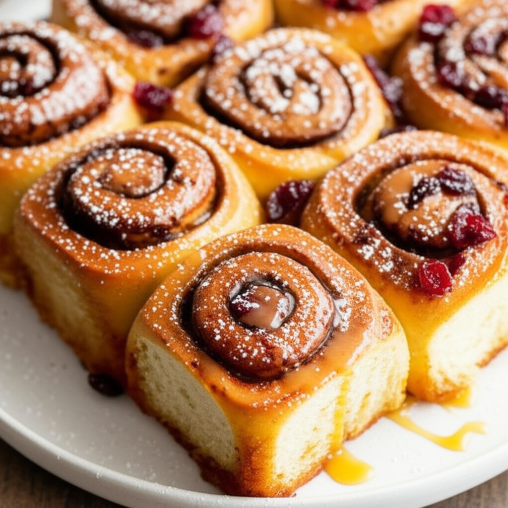 Almost No Fat Harvest Pumpkin Cinnamon Rolls image