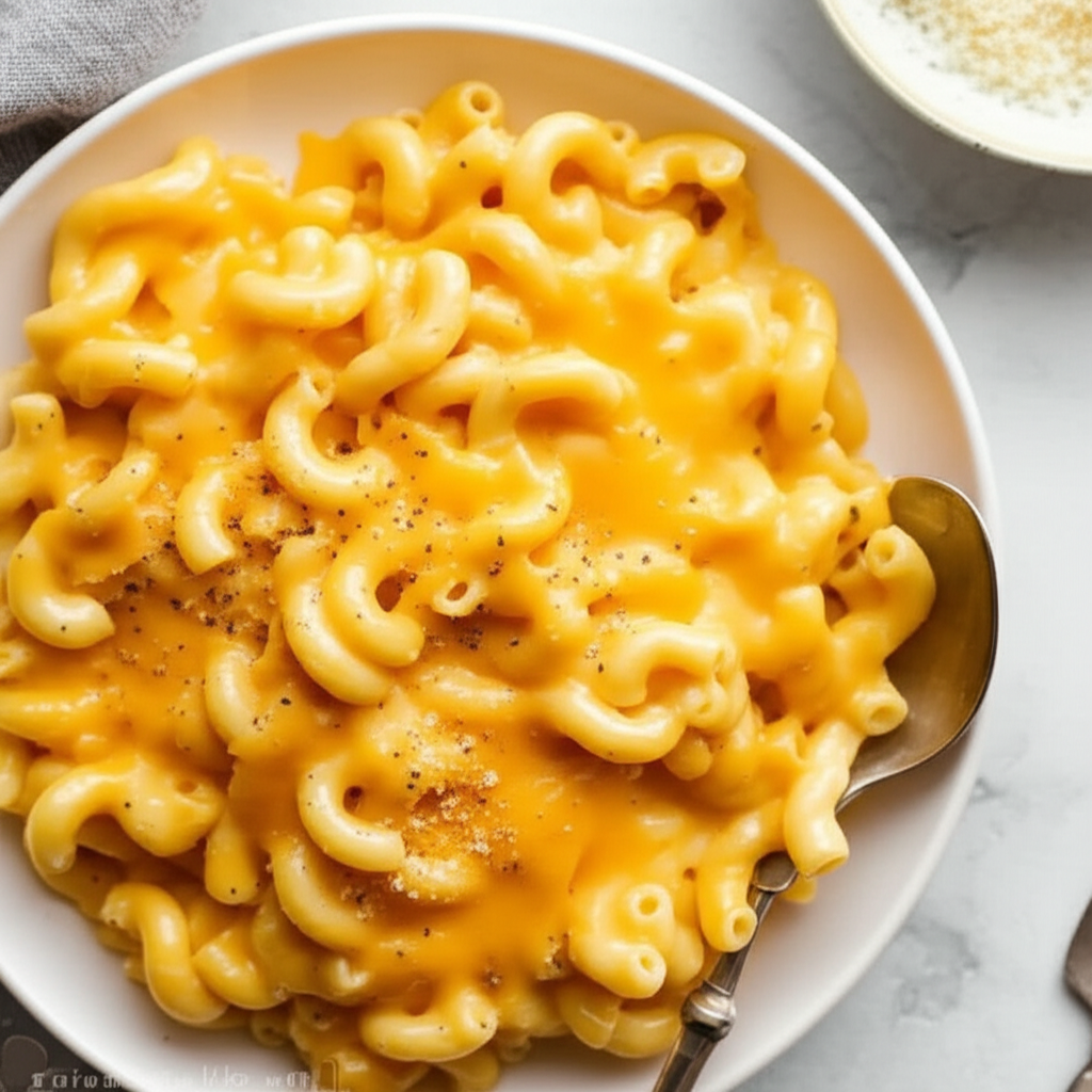 Almost Non Fat Mac And Cheese image