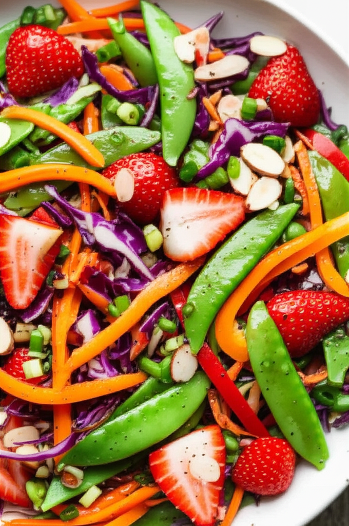 Almost Rainbow Salad image