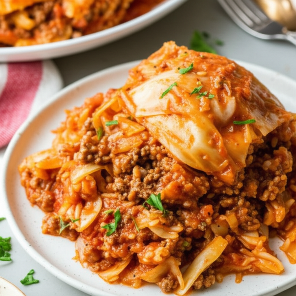 Almost Stuffed Cabbage image