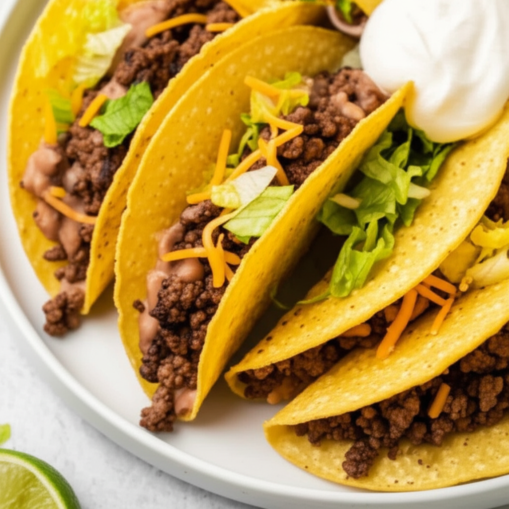Almost Taco Bell Famous Tacos In Our House image