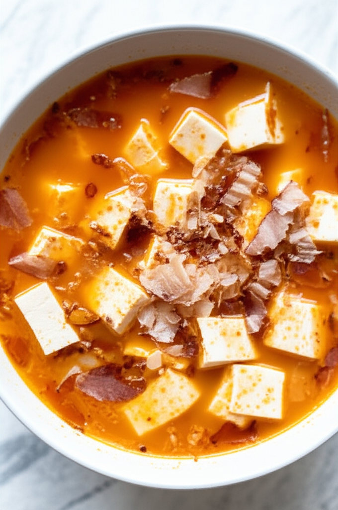 Almost Instant Low Carb High Protein Hot Sour Soup image