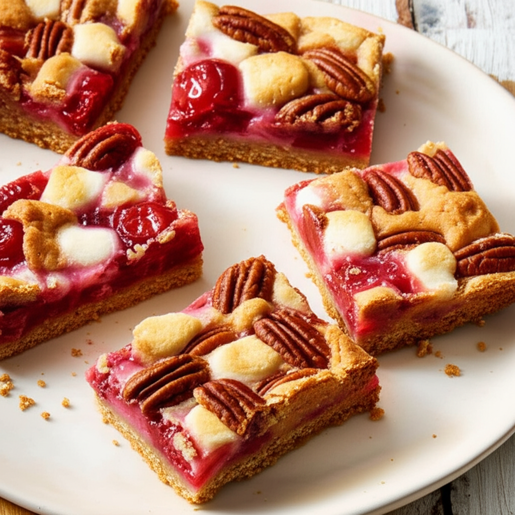 Cherry Nut Bars image