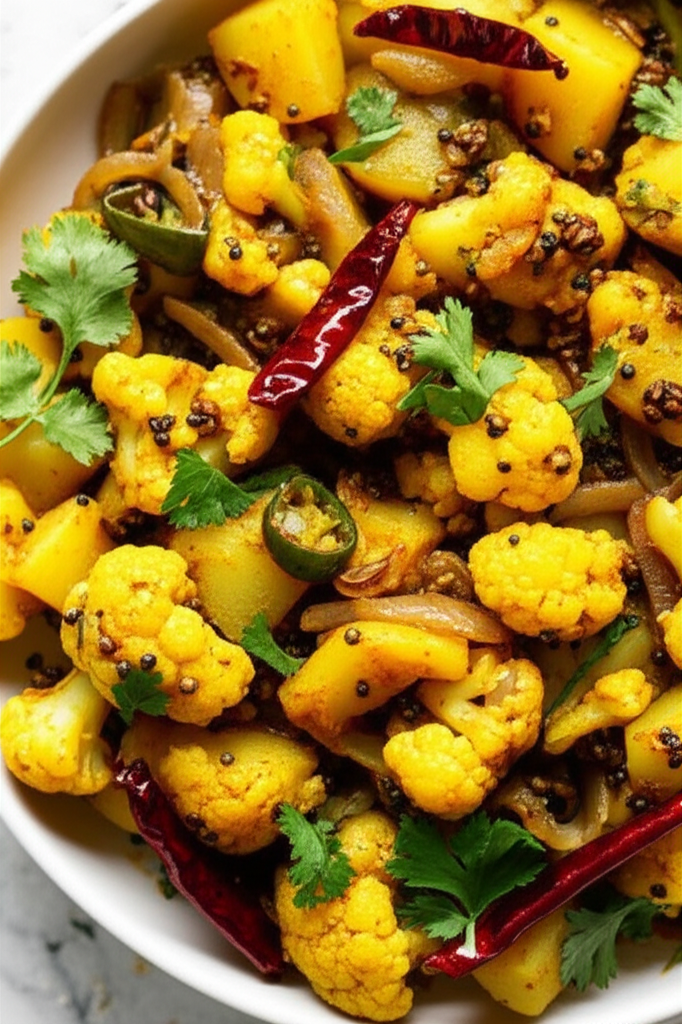 Aloo Gobi Potato And Cauliflower Curry image