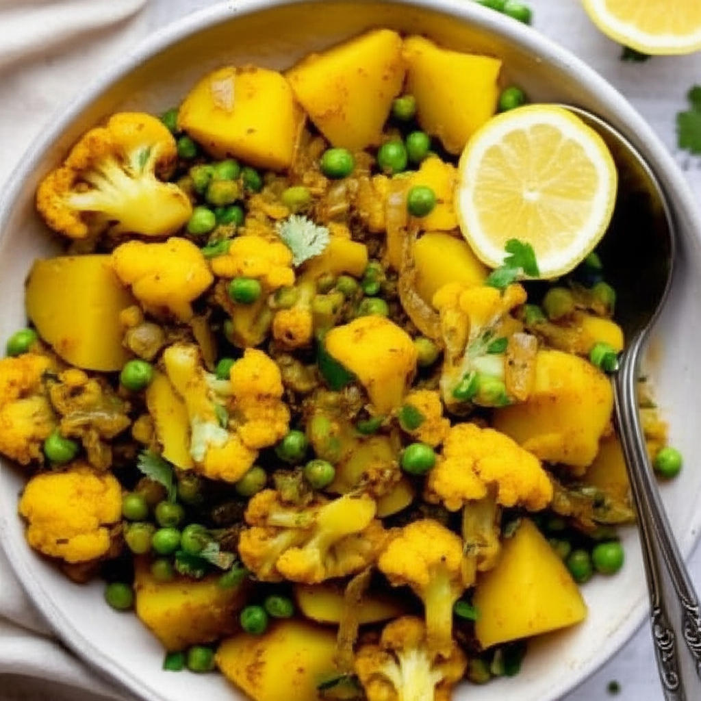 Aloo Gobi Mattar image