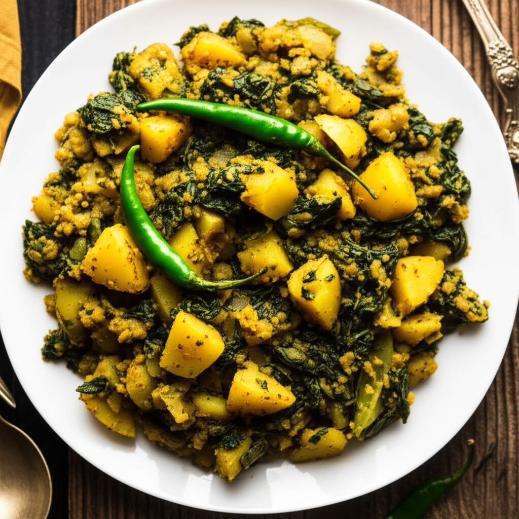 Aloo Ka Saag image