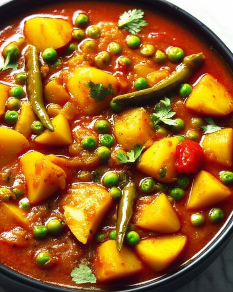 Aloo Rasdar Indian Potato In Gravy Ala Rukshana image