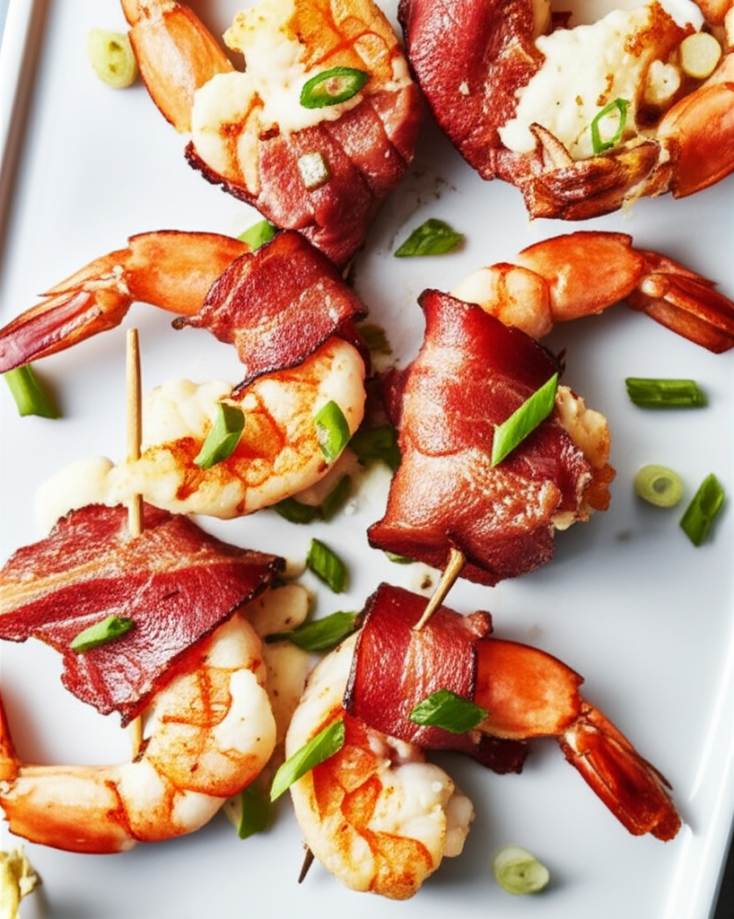 Alouette Bacon Wrapped Scallops And Shrimp image