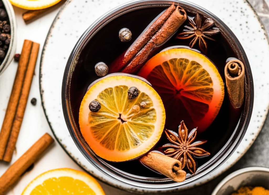 Alpine Hot Spiced Wine image